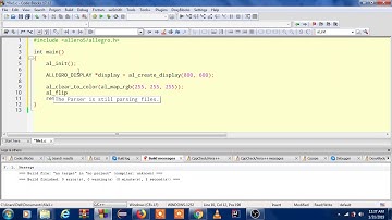 Allegro 5 Tutorial part 1 | creating a display