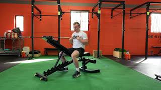 DB Chest Supported Y Raise Drop Catches