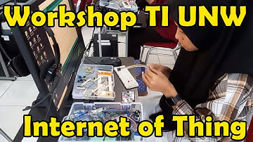 Workshop IoT Internet of Thing di S1 Teknik Informatika Universitas Ngudi Waluyo - Kelas Reguler