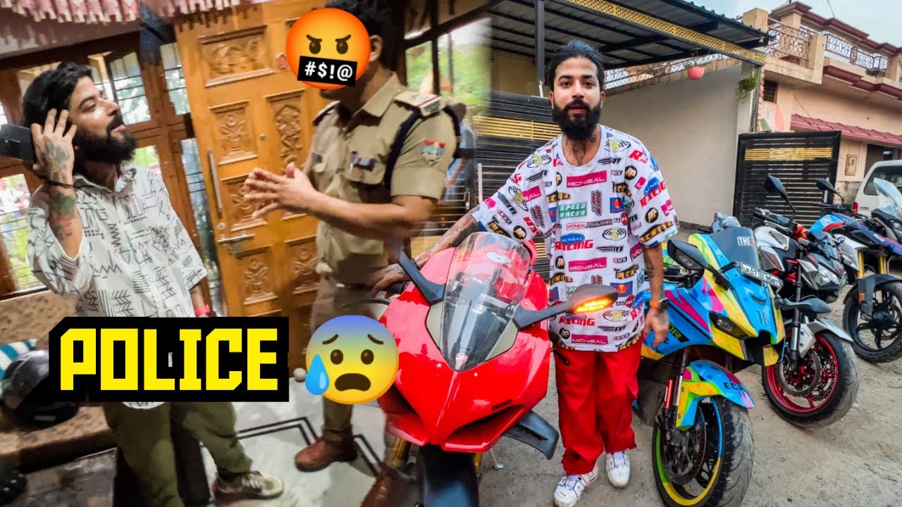 Finally Apni New Superbike Kawasaki Ninja Z900 Ko Ghar Lagaye AUr Police Aagai 😰