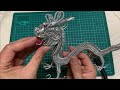 how to make a dragon's head from a wire Cara Membuat Kepala Ular Naga Putih Dari Kawat Part1
