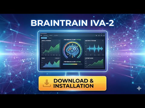 BrainTrain IVA 2 Software - How to Download & Install with Full License Features