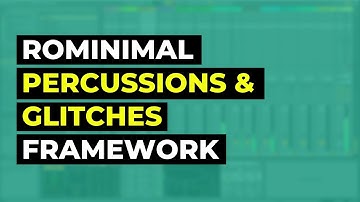 Rominimal: 9 Steps to create Percussions and Glitches inside Ableton without buying any new plugins