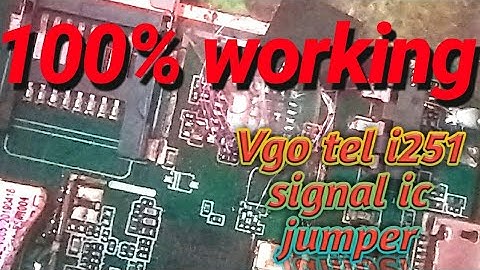 |Vgo tel i251 signal ic jumper ways|all vgo tel network solution|Fiaz electronics|