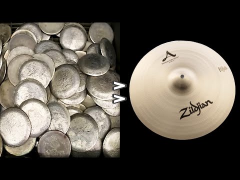 Proses pembuatan cymbal drum (Zildjian Cymbals)