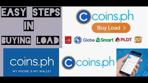How to buy load in Coins.ph