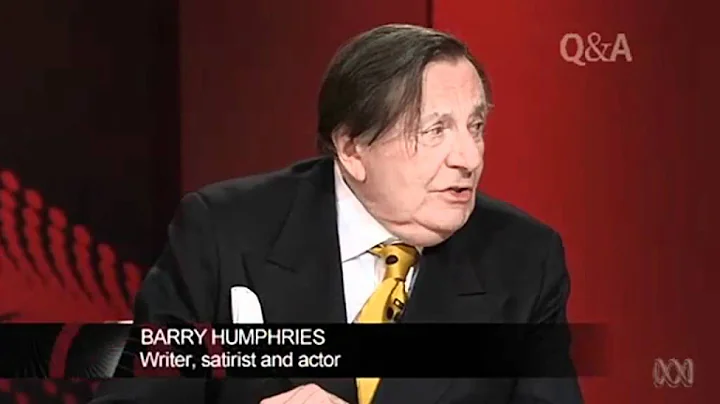Barry Humphries on Gina Rinehart