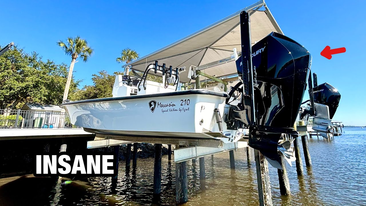 SUNDAY SKIFF CRUISE - (essentially checking out boats on lifts)