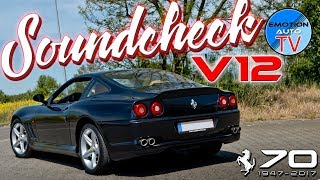 Ferrari 575M Maranello 5.7 V12 2000 - 515PS / 589Nm - Soundcheck!