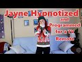 Jayne hypnotized and programmed for a tv remote