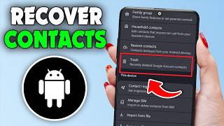 Cara memulihkan kontak yang terhapus dari ponsel Android - Panduan Lengkap screenshot 5