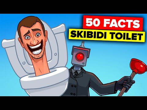 50 Insane Facts About SKIBIDI TOILET (Youtube Series)