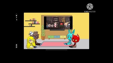 Fnaf 1 reacts to every Chica In a nutshell