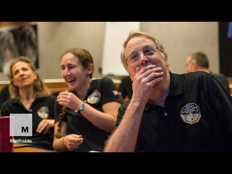 The New Horizons crew sees a high-resolution photo of Pluto for the very first time | Mashable