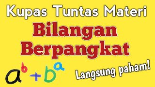 Bilangan berpangkat (materi & contoh)
