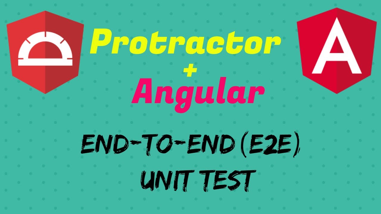 Angular Protractor Example