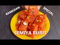 Ramadan special semiya burfi  indian easy dessert recipes  indian foodsemiya recipes viral tips