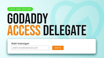 How to Delegate Access in GoDaddy | Access Levels Explained 2024