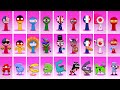 Sprunki OC ALL Phases | Incredibox Compilation COMPLETE #sprunki #alphabetlore #countryflag