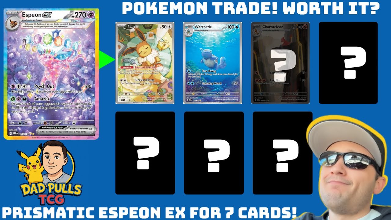 Trading My Prismatic Evolutions Espeon EX – Did I Win or Lose This Deal? 🤔