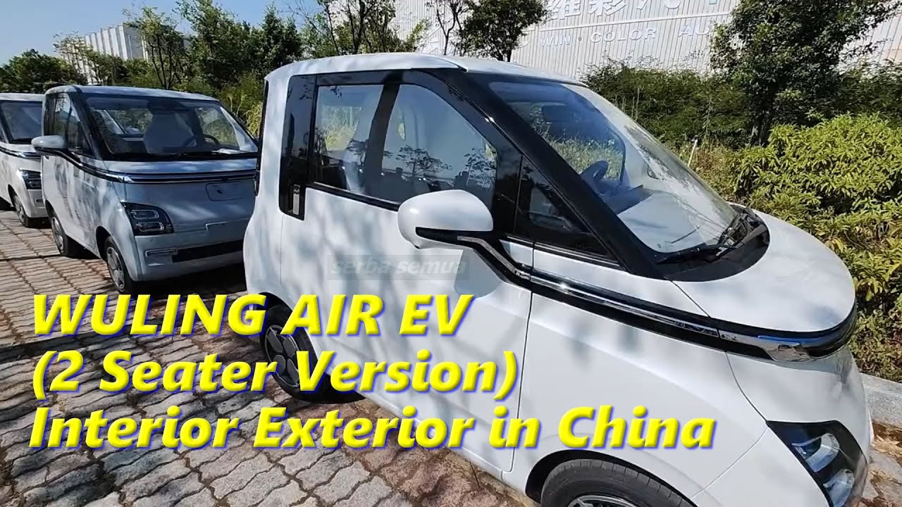 Wuling 2 2023 WULING AIR EV (2 Seater Chinese Version) Interior Spotted Varian 2 ...
