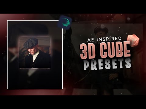 3D CUBE 🧊🤤 ALIGHTMOTION PRESETS ▪︎ ASH CREATIONS X ▪︎ ALIGHTMOTION PRESETS ▪︎