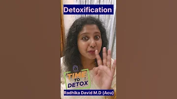 Acupressure for detoxification - Liver detox