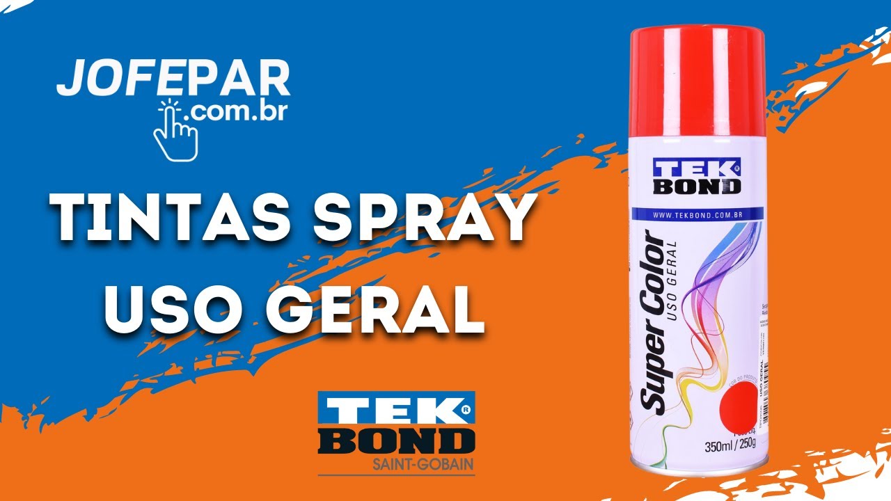 Tinta Spray SuperColor Tekbond - Verde Escuro - 350ml - 250g