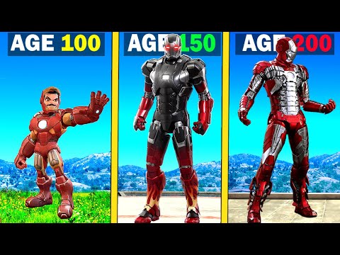 Surviving 200 Years As IRONMAN In GTA 5!