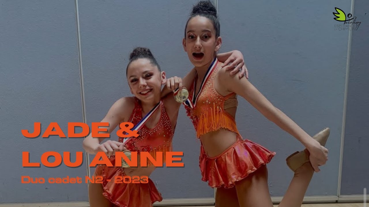 Jade & Lou Anne 2023  - Championnes de France