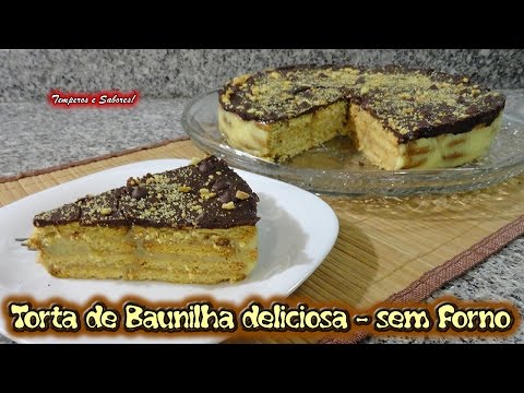 Vídeo: Torta Simples De Baunilha