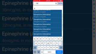 Vargo Anesthesia Drips App. Part of the Mega App screenshot 4