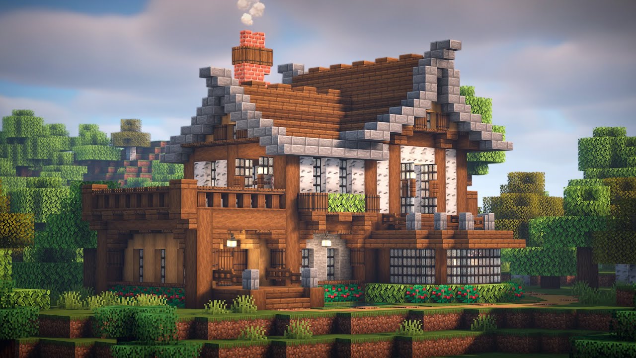 Minecraft | Como Fazer Uma Casa Medieval Incrível Para o Seu Survival ...