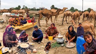 Desert Women Morning Routine In Summer Pakistan | Cooking Breakfast | Village Life Pakistan