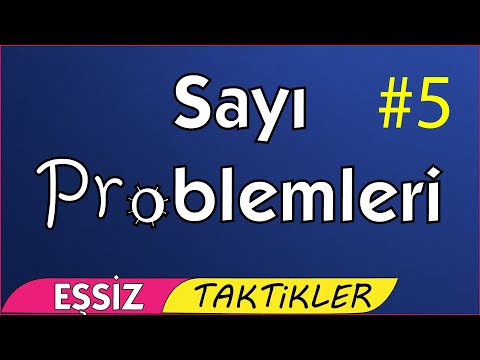 05) Sayı Problemleri | Abdül Aziz GÜRBÜZ