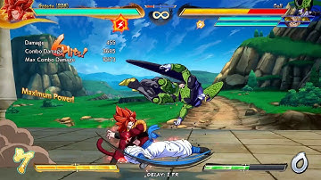 DBFZ GOGETA SSJ4 IS SO COOL Corner To Corner Carry j.H 5L Link Combo