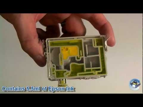 Inside Epson T0714 Yellow (Cheetah) Ink Cartridge
