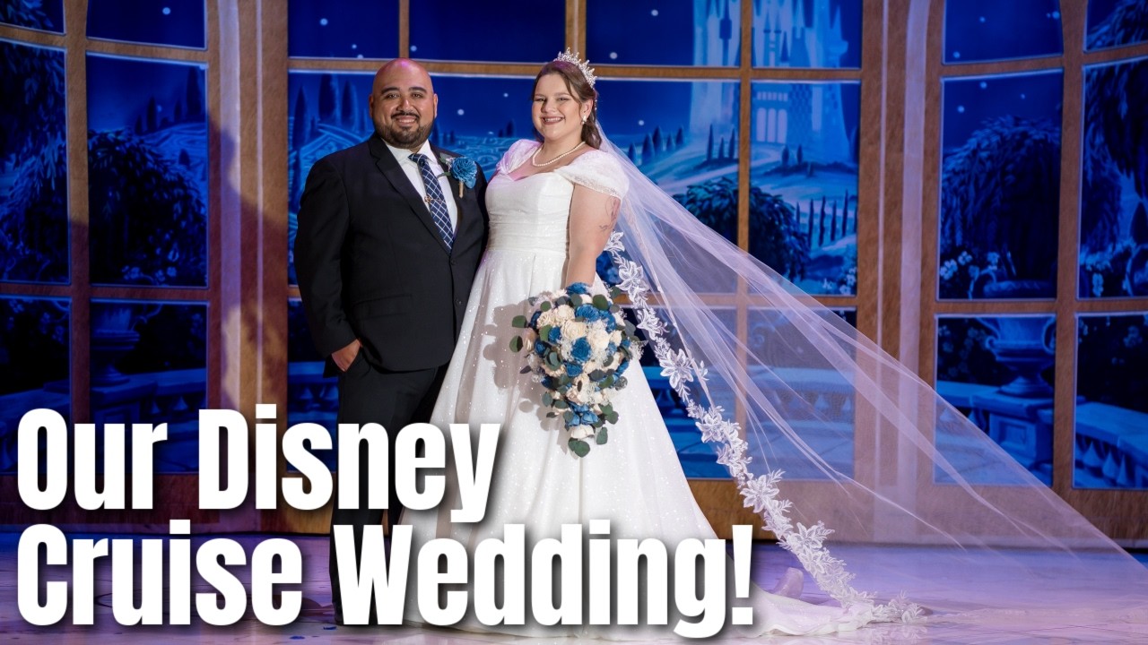 We Got MARRIED On Disney Cruise Line! Our FULL Disney Fairytale Wedding Experience!
