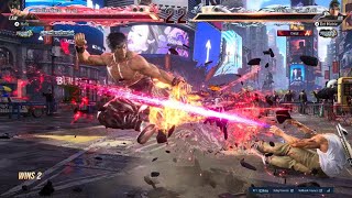 TEKKEN 8 - Marshall Law vs Jin Kazama - Excellent Comeback