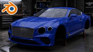 I Built a Low Poly Bentley and Then Compared It to Yours
