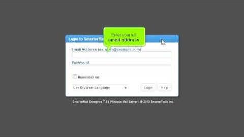 SmarterMail - 02 - Login
