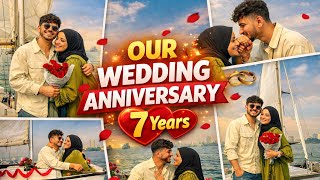 Muskan Ko Kaisa Laga Anniversary Ka Surprise 😍 | Our 7th Wedding Anniversary | MussyShaddyWorld |