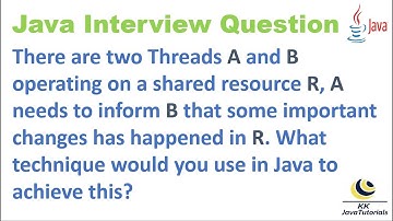 java multithreading scenario based interview question || Java Concurrency Interview Question