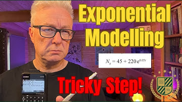 Exponential Modelling (Q10 A2 P1 Edexcel 2022)