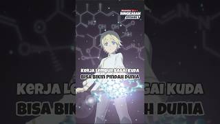 Kerja Lembur Bagai Kuda Bisa Bikin Pindah Dunia | Isekai Yakkyoku #anime #shorts