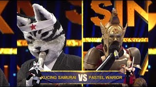 Kucing Samurai VS Pastel Warior, Ternyata Dibalik Topengnya Adalah.. | The Mask Singer Eps. 6 (6/6)
