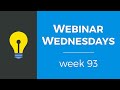 Webinar Wednesday 93 - Training Workshop for Directory Software