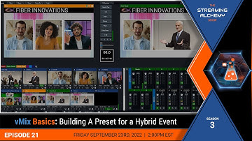 vMix Basics: Building A Preset for a Hybrid Event