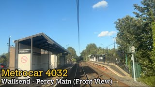 Tyne And Wear Metro Metrocar 4032 Wallsend - Percy Main