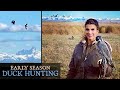 Falconry | Early Season Duck Hunting with Peregrine Falcon